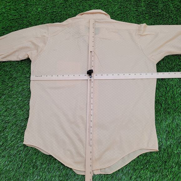 Vintage 80s Desica MOD Button Shirt XL 23x28 Hippie Western - Picture 4 of 11